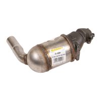 Catalytic converter on turbo