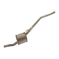 Exhaust muffler centre