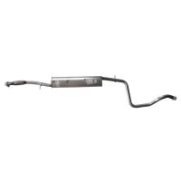 Exhaust muffler centre