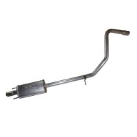 Exhaust muffler centre without flexible part 53 mm Ø