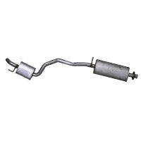Exhaust muffler centre