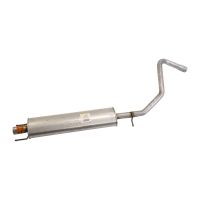 Exhaust muffler centre without flexible part
