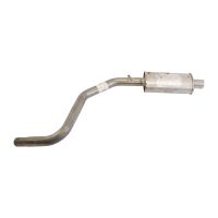 Exhaust muffler centre without soot filter cat.