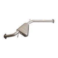 Exhaust muffler centre coupe