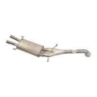 Exhaust muffler centre