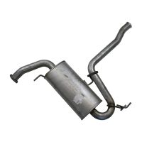 middle silencer with flexible pipe