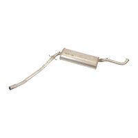 Exhaust muffler rear