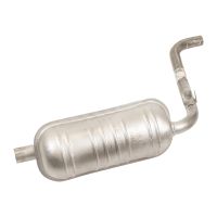 Exhaust muffler rear