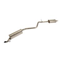 Exhaust muffler rear