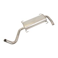 Exhaust muffler rear