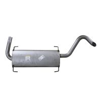 Exhaust muffler rear
