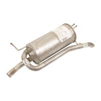 Exhaust muffler rear