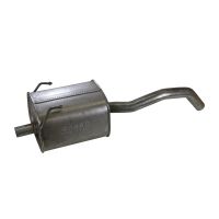 Exhaust muffler rear 40 mm Ø
