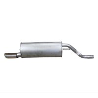 Exhaust muffler rear