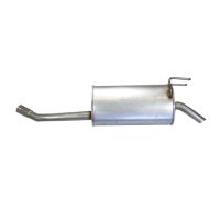 Exhaust muffler rear