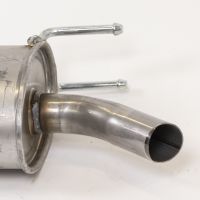 Exhaust muffler rear