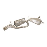 Sports exhaust system rear