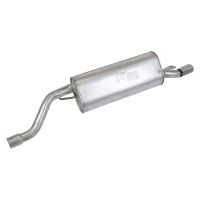 Exhaust muffler rear