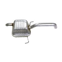 Exhaust muffler rear