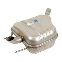 Exhaust muffler rear