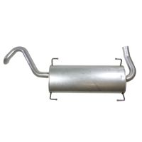 Exhaust muffler rear