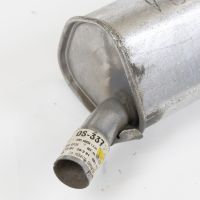 Exhaust muffler rear
