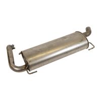 Exhaust muffler rear short wheelbase