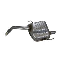 Exhaust muffler rear