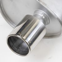 Exhaust muffler rear - chrome rim Imasaf