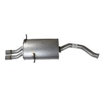 Exhaust muffler rear