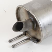 Exhaust muffler rear