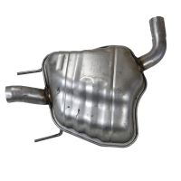 Exhaust muffler rear