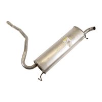 Exhaust muffler rear