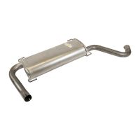 Exhaust muffler rear