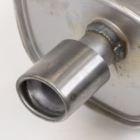 Exhaust muffler rear Ø 47.5 Ø mm
