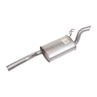 Exhaust muffler rear only muffler 50 mm Ø