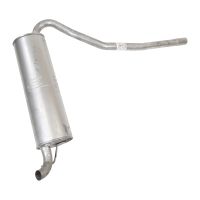 Exhaust muffler rear