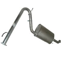 Exhaust system rear complete