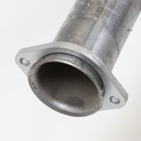 Exhaust muffler rear