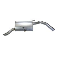Exhaust muffler rear