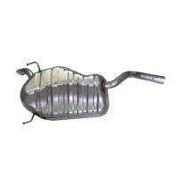 Exhaust muffler rear only muffler 45 mm Ø