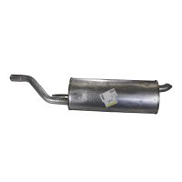Exhaust muffler rear 45 mm Ø