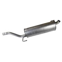 Exhaust muffler rear 45 mm Ø