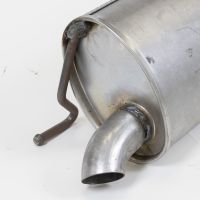 Exhaust muffler rear 50 mm Ø
