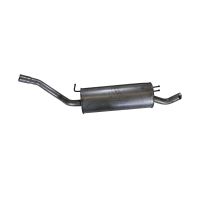 Exhaust muffler rear