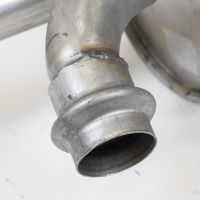 Exhaust muffler rear from construction year 2007