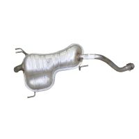 Exhaust muffler rear