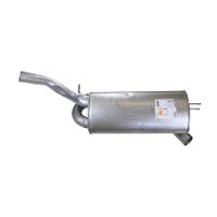 Exhaust muffler rear