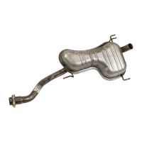 Exhaust muffler rear