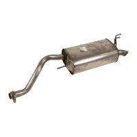 Exhaust muffler rear
